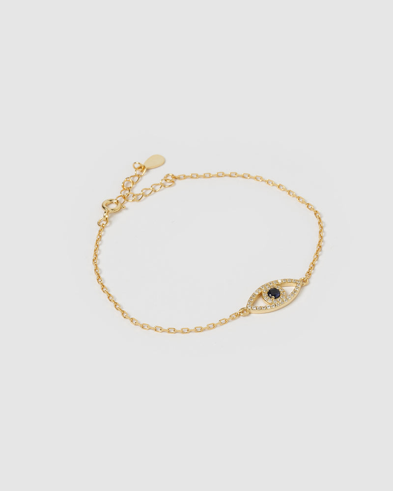 Izoa Arti Eye Bracelet Gold