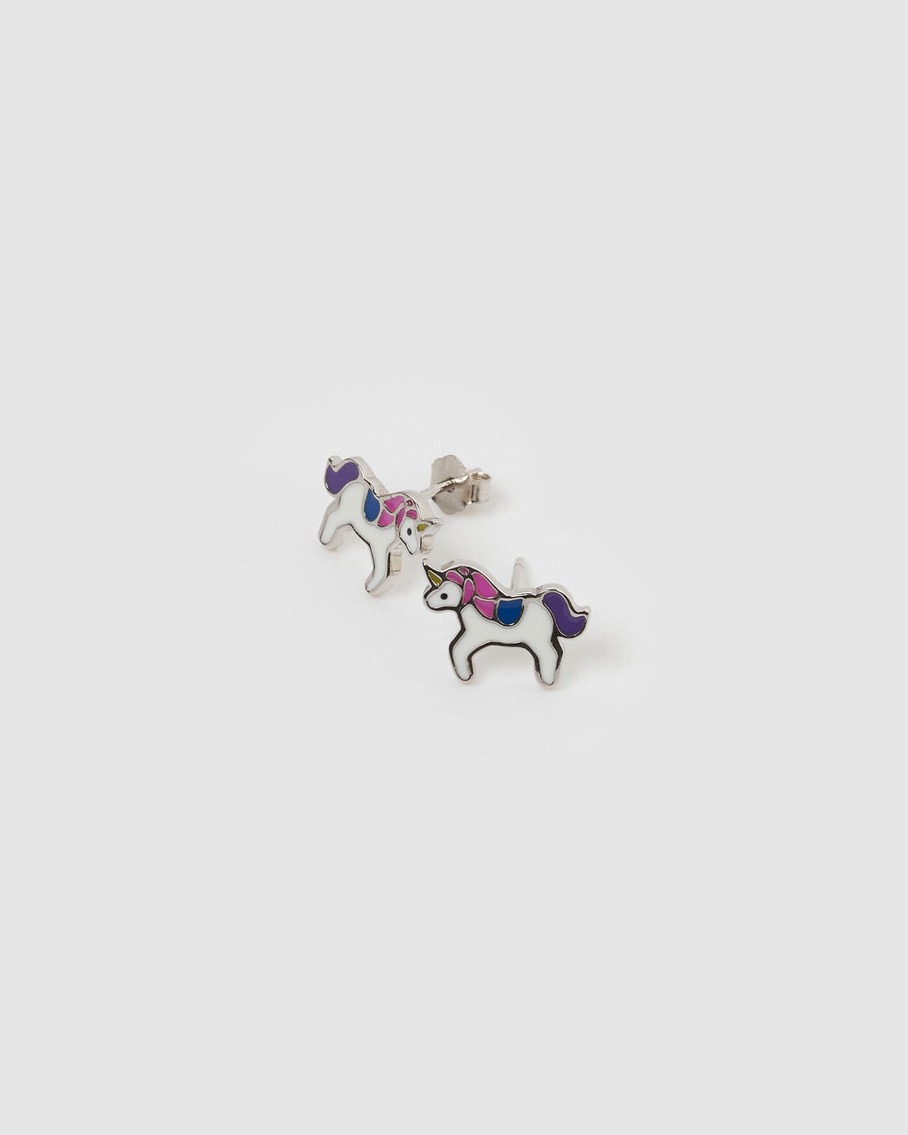 Izoa Kids Ava Stud Earrings Sterling Silver