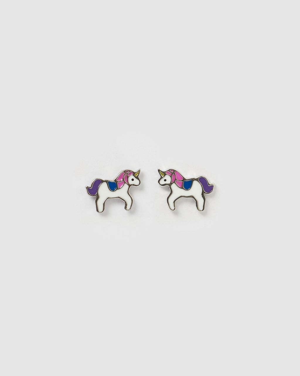 Izoa Kids Ava Stud Earrings Sterling Silver