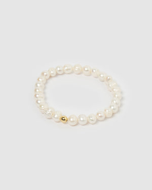 Izoa Jade Bracelet Pearl