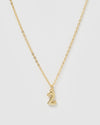 Izoa Number 2 Necklace Gold