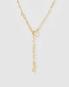 Izoa Number 8 Necklace Gold