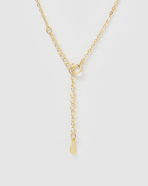 Izoa Number 2 Necklace Gold