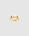 Izoa Jordy Ring Gold Clear