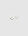 Izoa Gemma Ear Cuff Set Silver