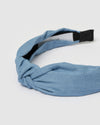 Izoa Matilde Headband Light Blue