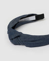 Izoa Matilde Headband Navy