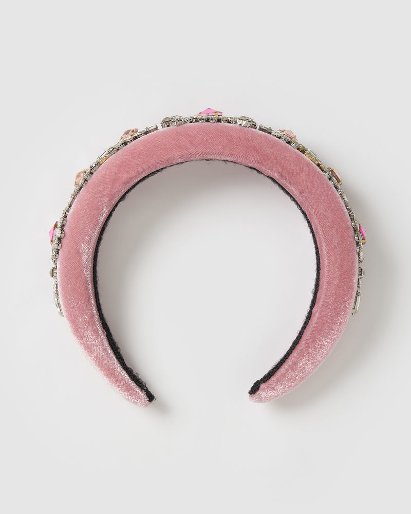Izoa Monique Headband Pink