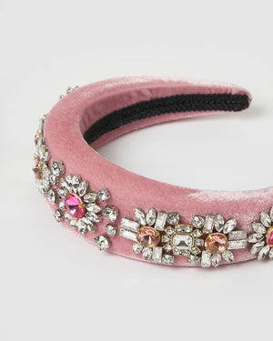 Izoa Monique Headband Pink