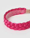 Izoa Gabriella Headband Hot Pink