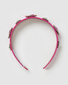 Izoa Jackie Headband Magenta