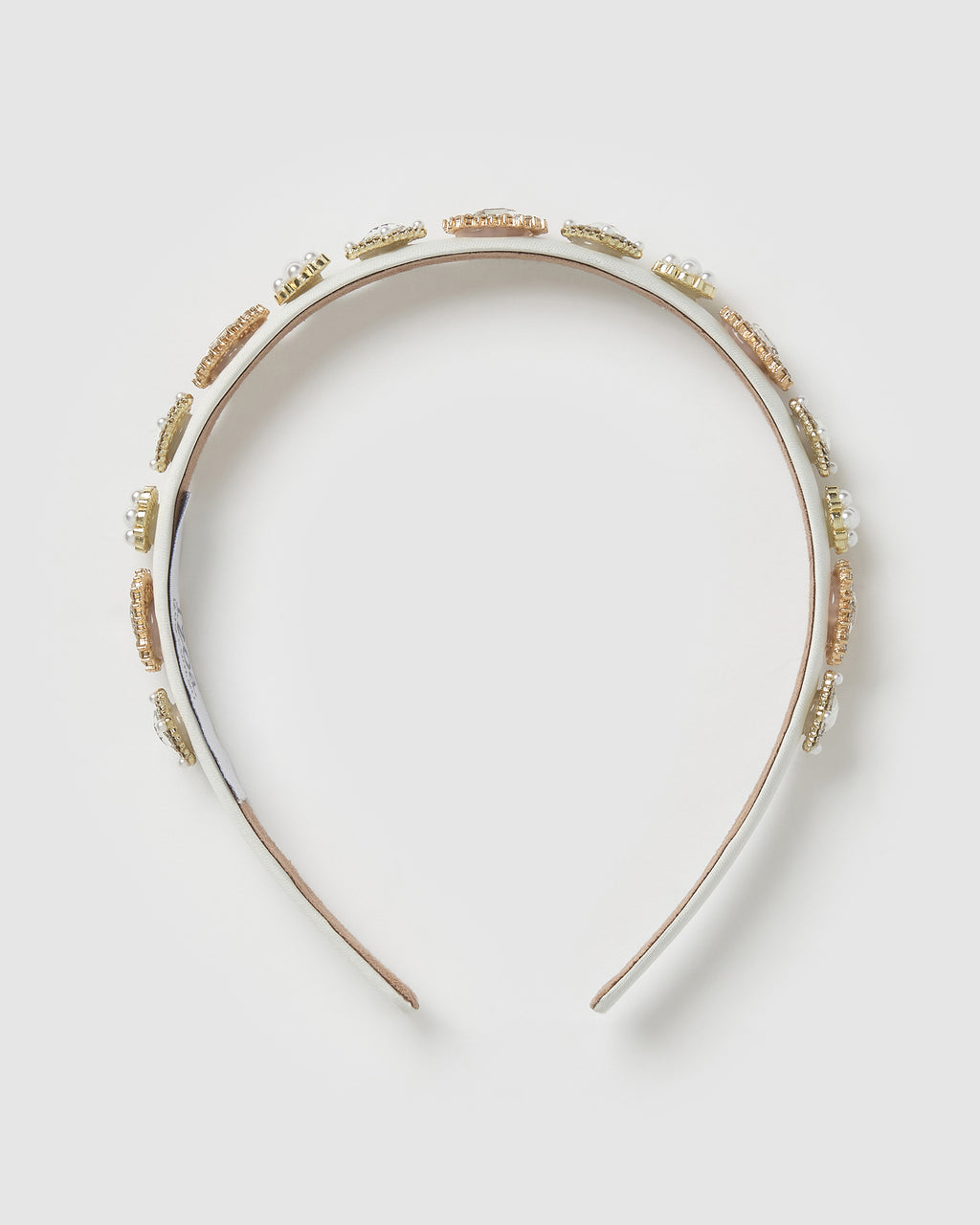 Izoa Zoe Headband Ivory