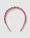 Izoa Zoe Headband Magenta