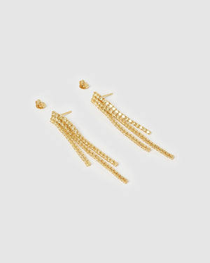 Izoa Annabelle Earrings Gold