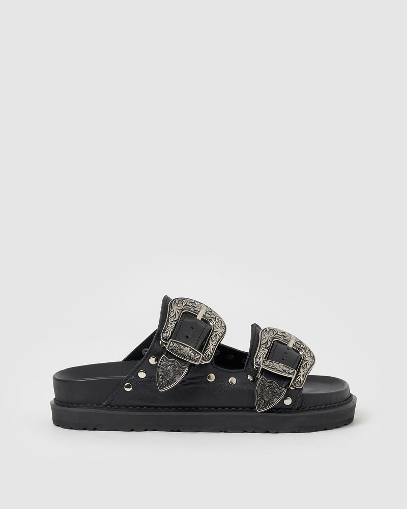 Izoa Raven Shoes Black