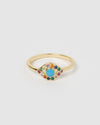 Izoa Jordana Eye Ring Gold