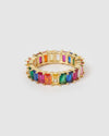 Izoa Jordy Ring Multi Gold