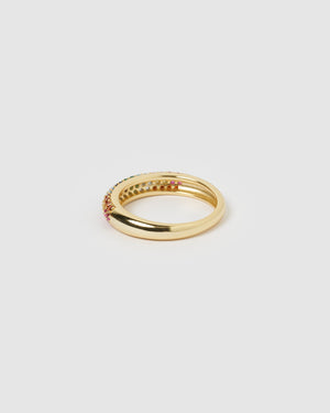 Izoa Riley Ring Multi Gold