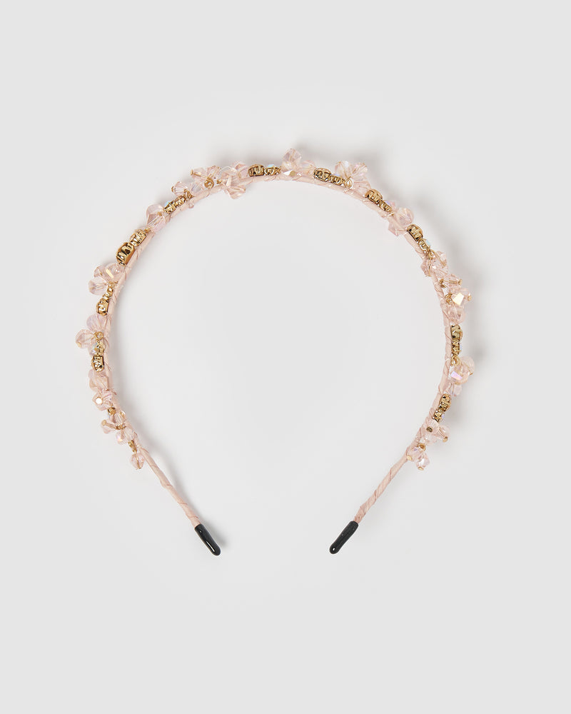 Izoa Naomi Headband Pink