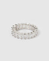 Izoa Jordy Ring Silver Clear