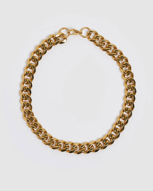Izoa Tass Chain Necklace Gold