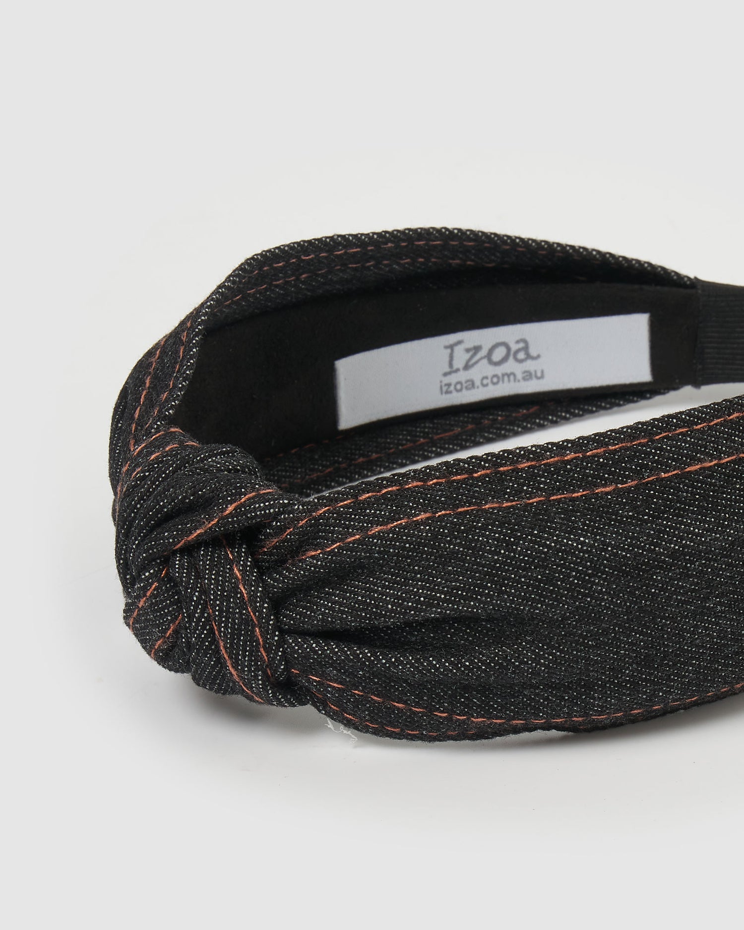 Izoa Charlotte Headband Black