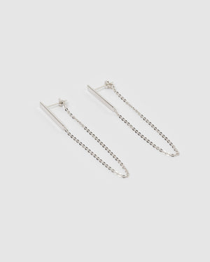 Izoa Samantha Earrings Silver