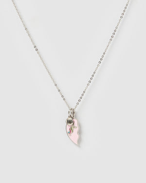 Izoa Kids BFF Necklace Sterling Silver