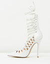 The Breanna Heels White by SBB The Label