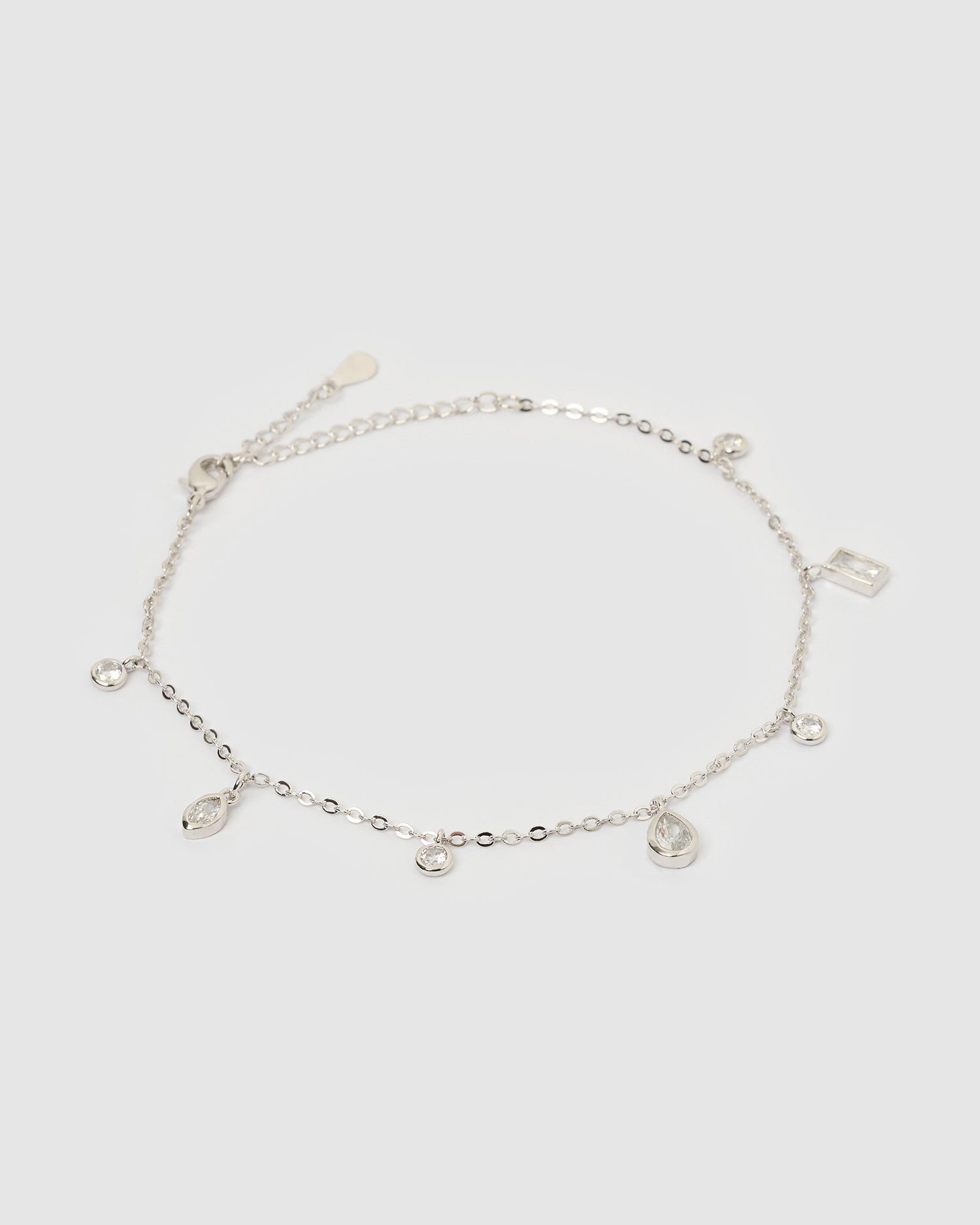 Izoa Bella Anklet Silver