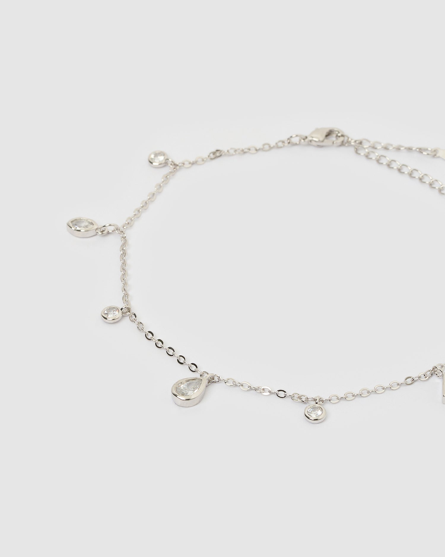 Izoa Bella Anklet Silver