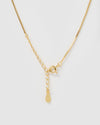 Izoa Cairo Necklace Gold Pink