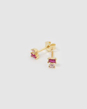 Izoa Charlotte Stud Earrings