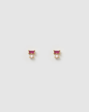 Izoa Charlotte Stud Earrings