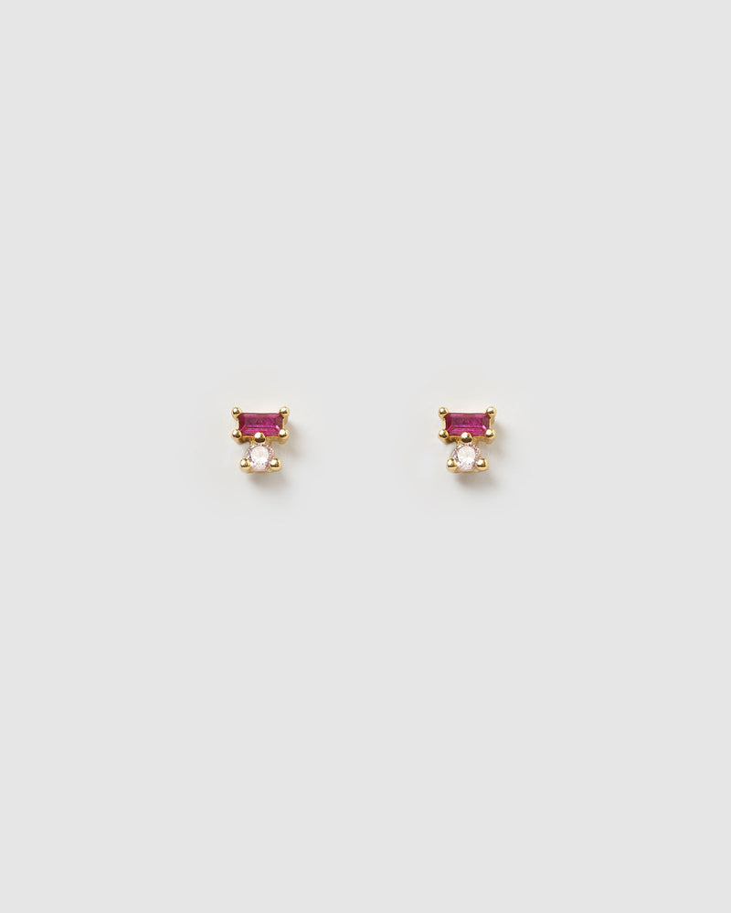 Izoa Charlotte Stud Earrings