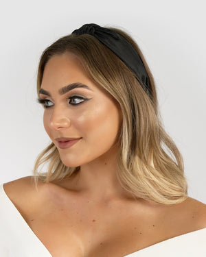 Izoa Dakota Headband Black