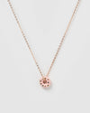 Izoa Kids Donut Necklace Rose Gold