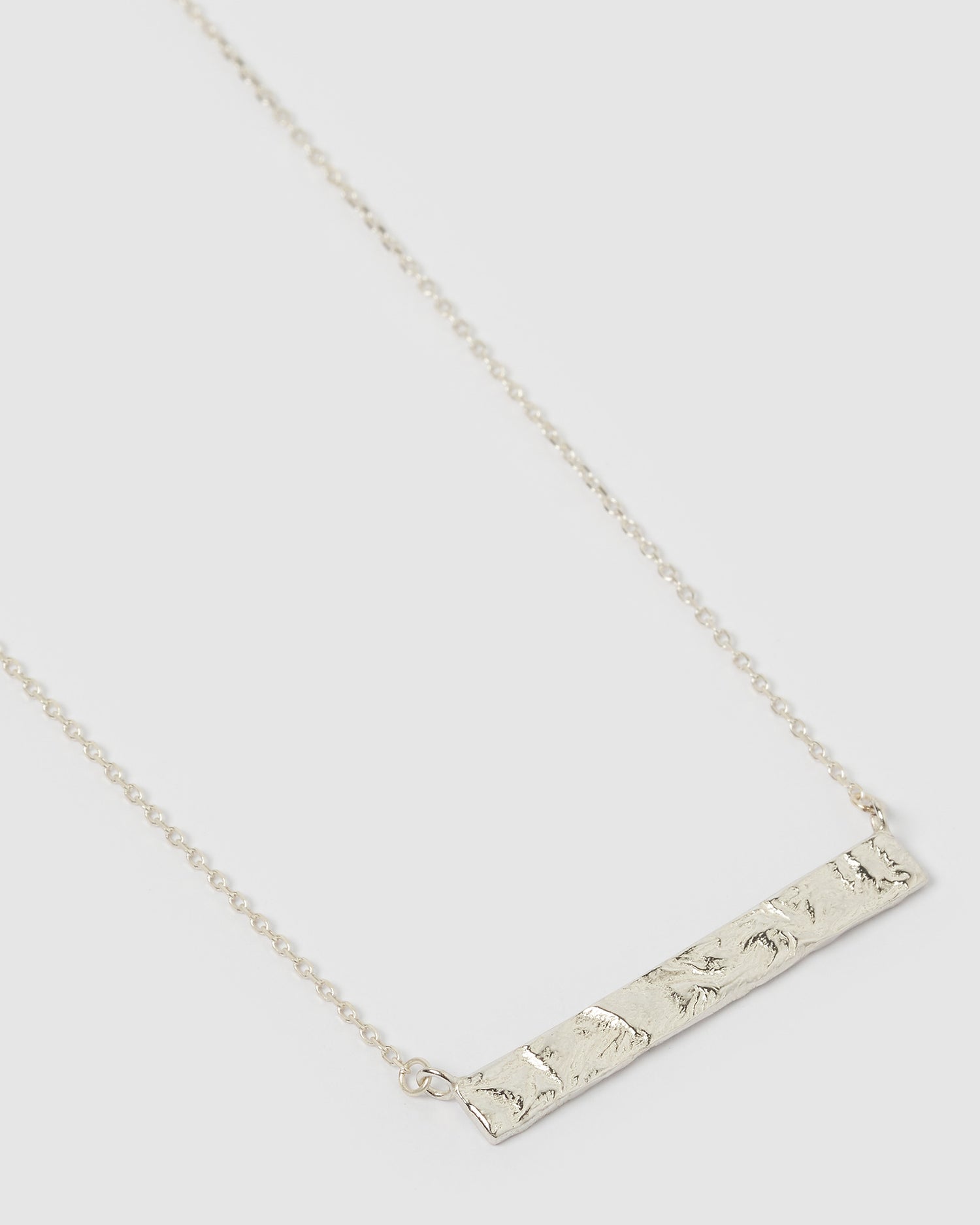 Izoa Emily Necklace Sterling Silver