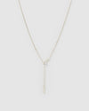 Izoa Emily Necklace Sterling Silver