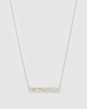 Izoa Emily Necklace Sterling Silver