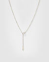 Izoa Evil Eye Pendant Necklace Silver