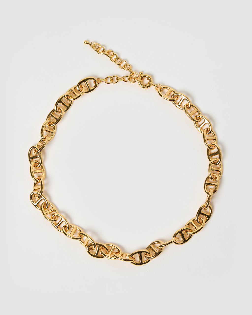 Izoa Gabby Chain Necklace Gold