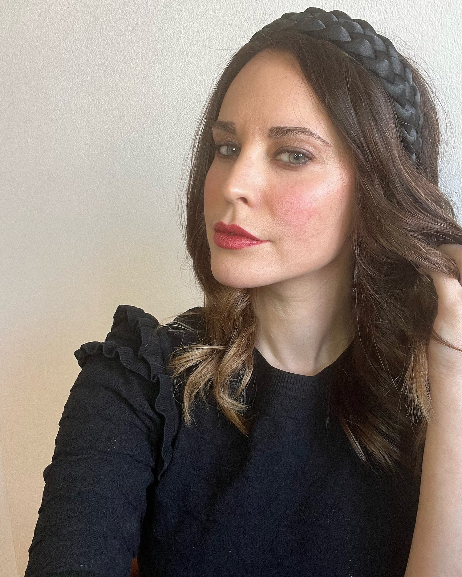 Izoa Gabriella Headband Black