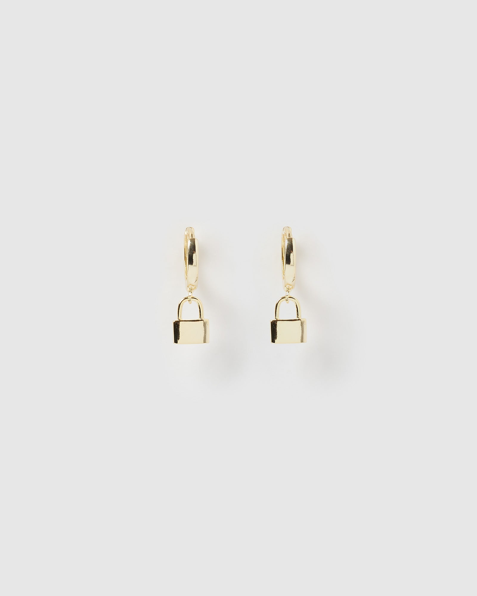 316L Steel earrings in silver colour – a glossy star-shaped outline, French  lock