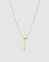 Izoa Leah Eye Necklace Gold