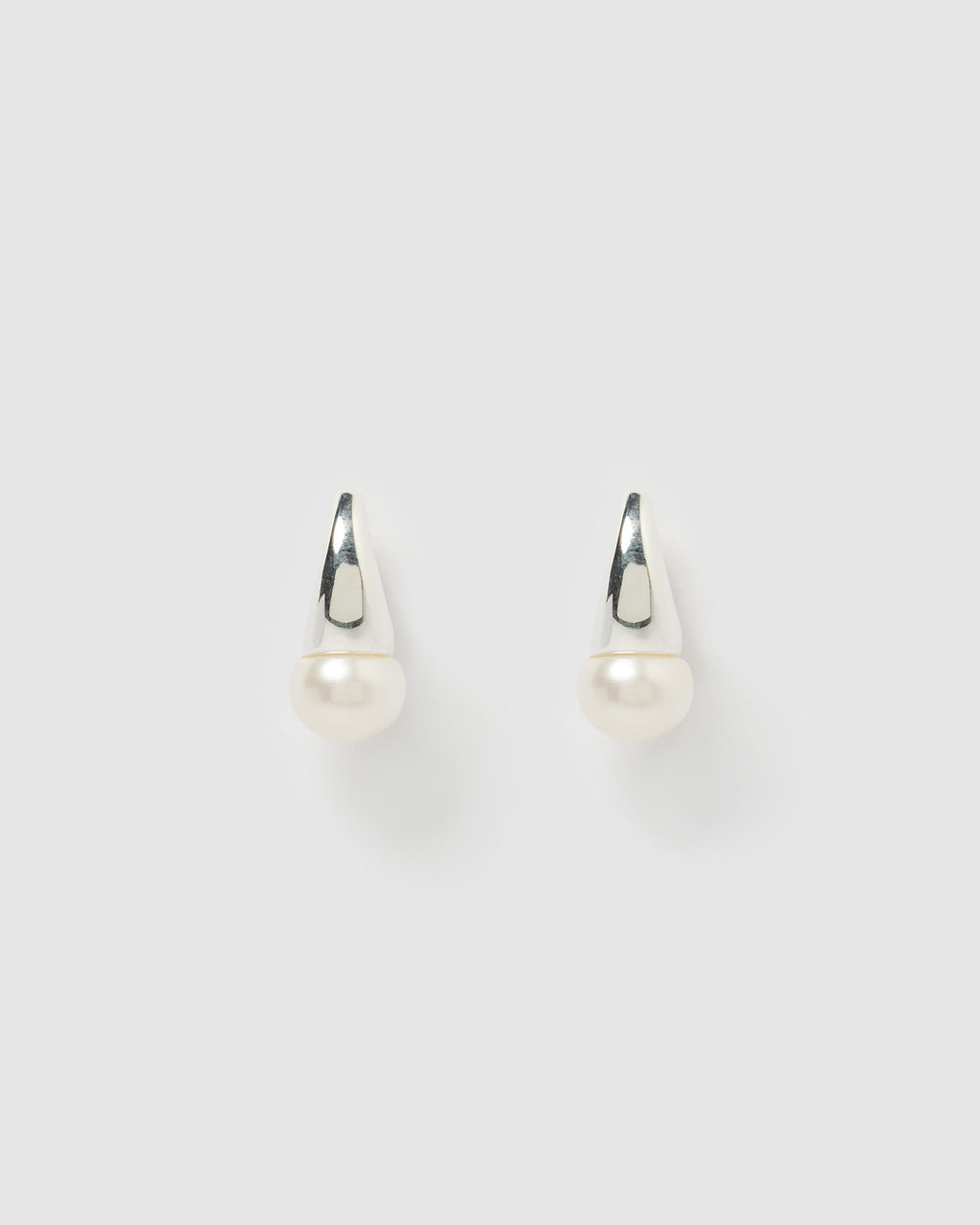 Izoa Haiti Earrings Silver Freshwater Pearl