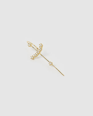 Izoa Hailee Ear Pin Gold