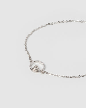 Izoa Kids Dainty Heart Bracelet Sterling Silver
