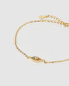 Izoa Mackay Eye Bracelet Gold Multi