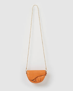 Izoa Kids Avery Crossbody Bag Orange